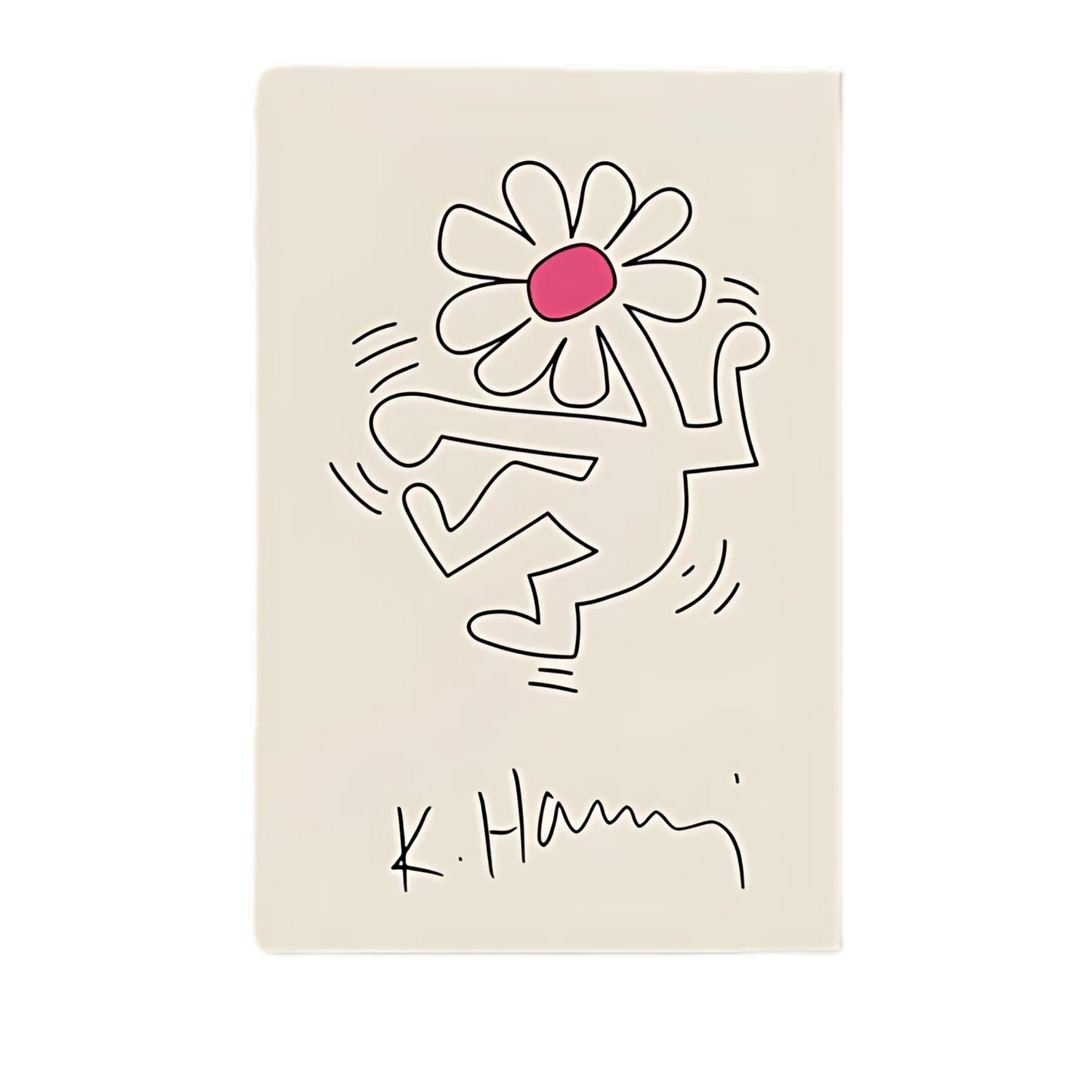 Keith Haring & Matisse Pink Poster Wall Art 8x10