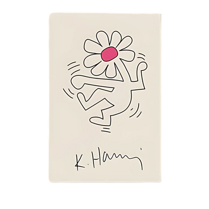 Keith Haring & Matisse Pink Poster Wall Art 8x10