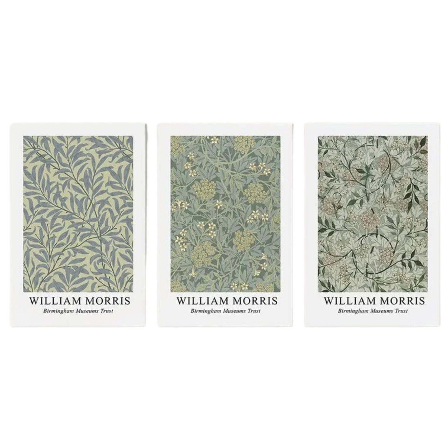 Large William Morris Floral Pattern Wall Art Print 18x24