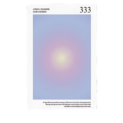 Positive Affirmation Aura Print