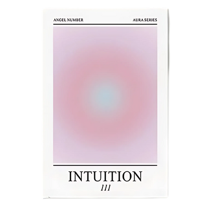 Aura Energy Spiritual Gradient Wall Art Print -18x24