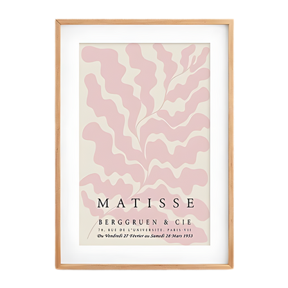 Blush & Beige Matisse Wall Art Print 8x10