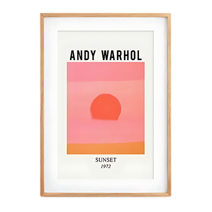 Colorful Bright Pink Pop Art 8x10