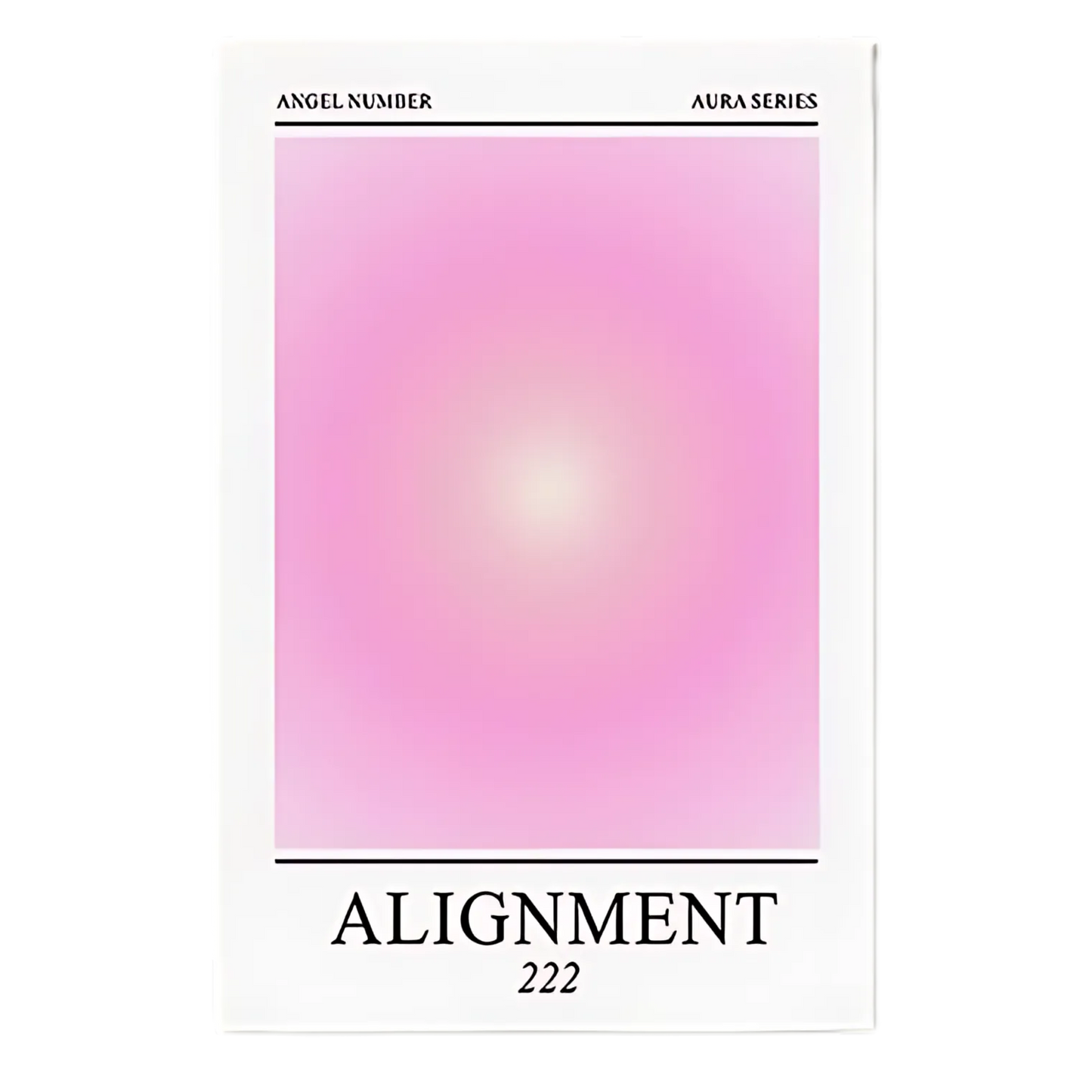 Aura Energy Spiritual Gradient Wall Art Print -18x24