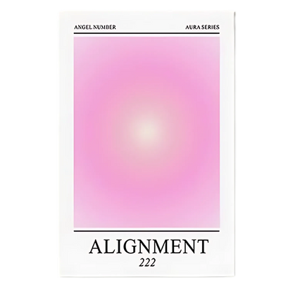 Aura Energy Spiritual Gradient Wall Art Print -18x24