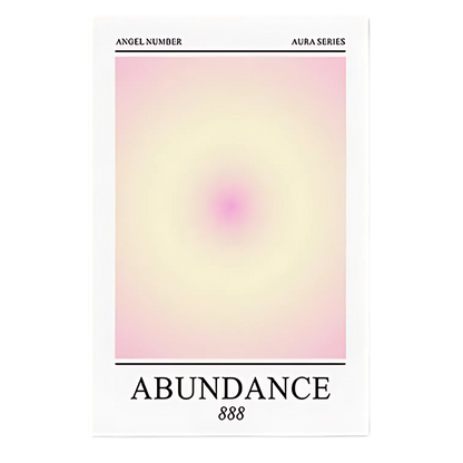 Aura Energy Spiritual Gradient Wall Art Print -18x24