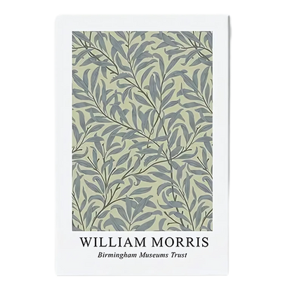 Large William Morris Floral Pattern Wall Art Print 18x24
