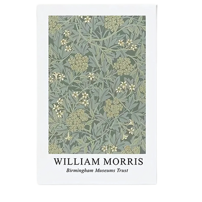 Large William Morris Floral Pattern Wall Art Print 18x24