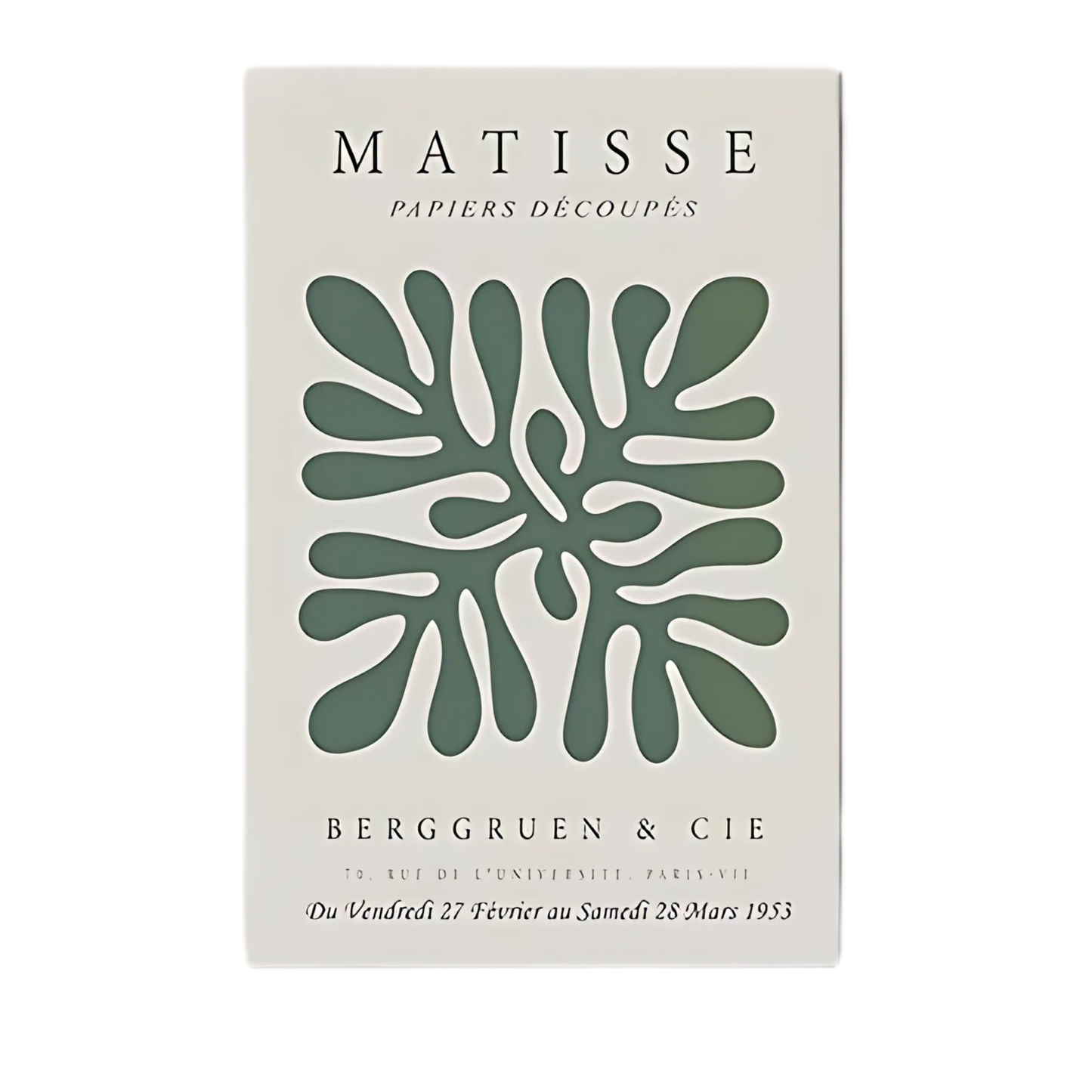 Henri Matisse Sage Wall Art Print 18x24
