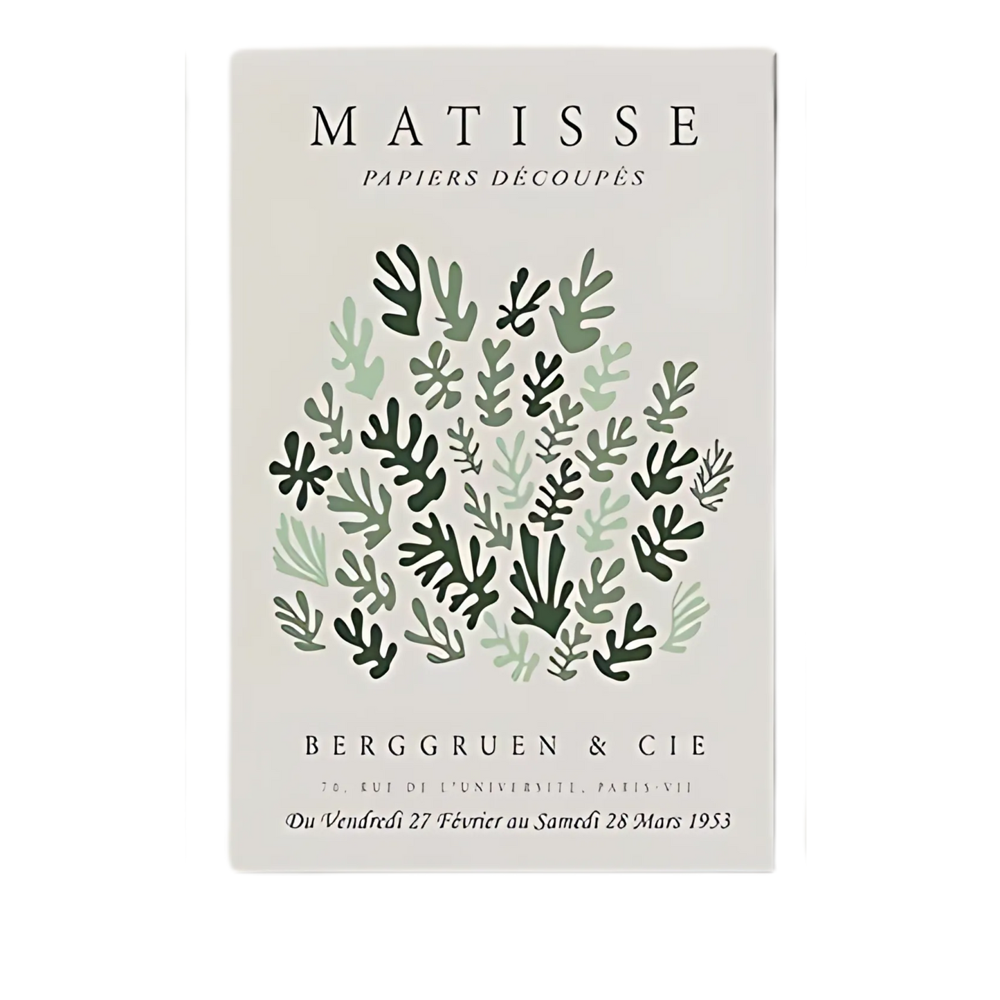 Henri Matisse Sage Wall Art Print 18x24