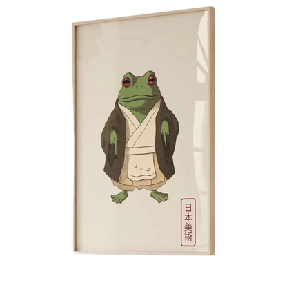 Matsumoto Hoji Frog Wall Art Print 18x24