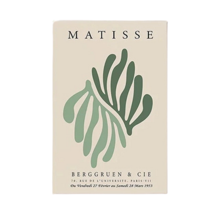 Sage Green Matisse Art Print 18x24