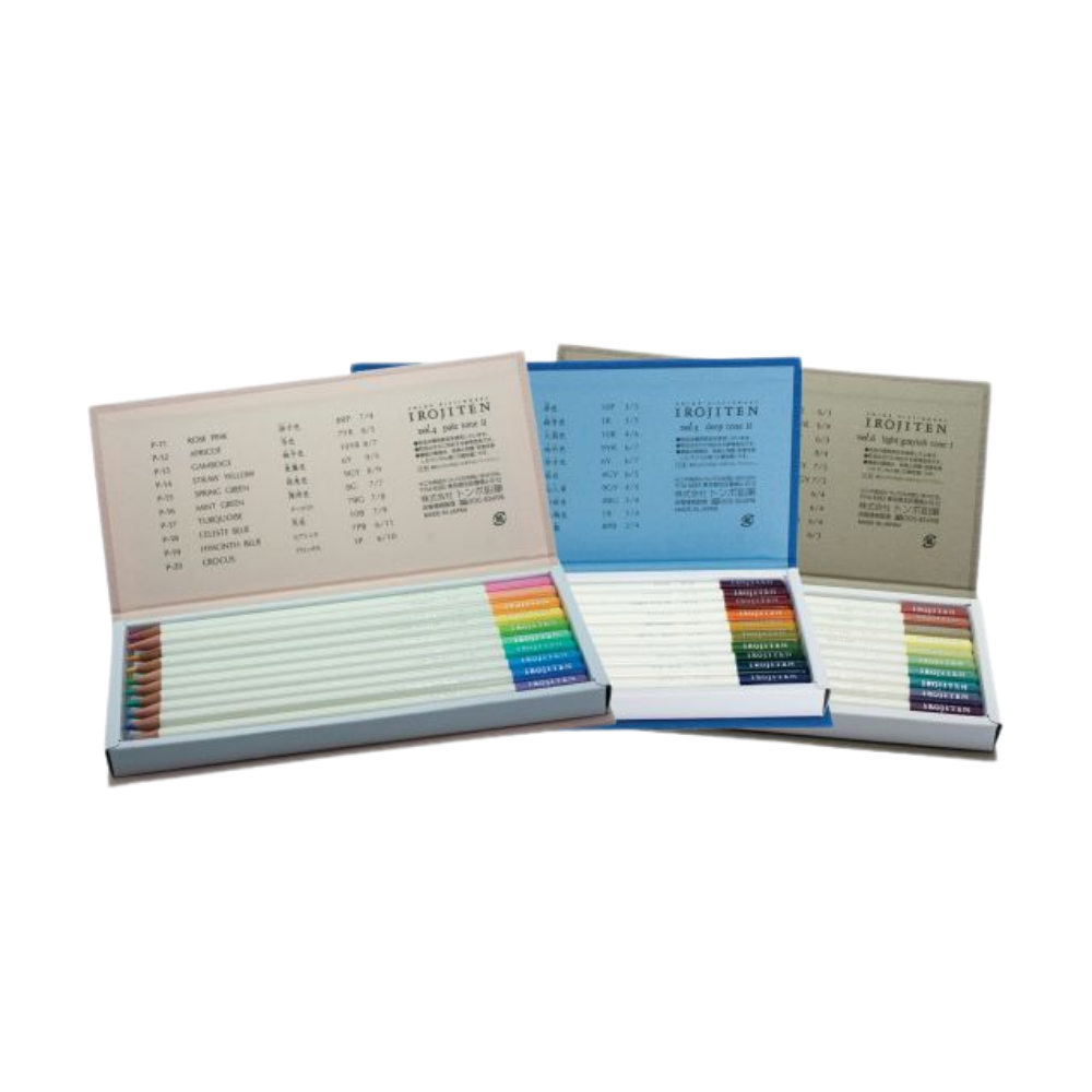 Irojiten Colored Pencil Dictionary Set – Woodlands