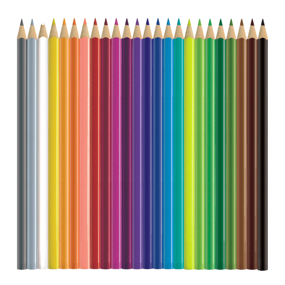 Triangular Colored EcoPencils – 24 Count