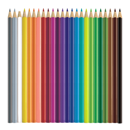 Triangular Colored EcoPencils – 24 Count