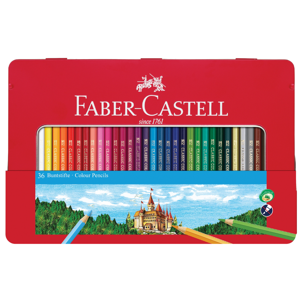 Classic Colored Pencils – 36 Piece Beginner Gift Set