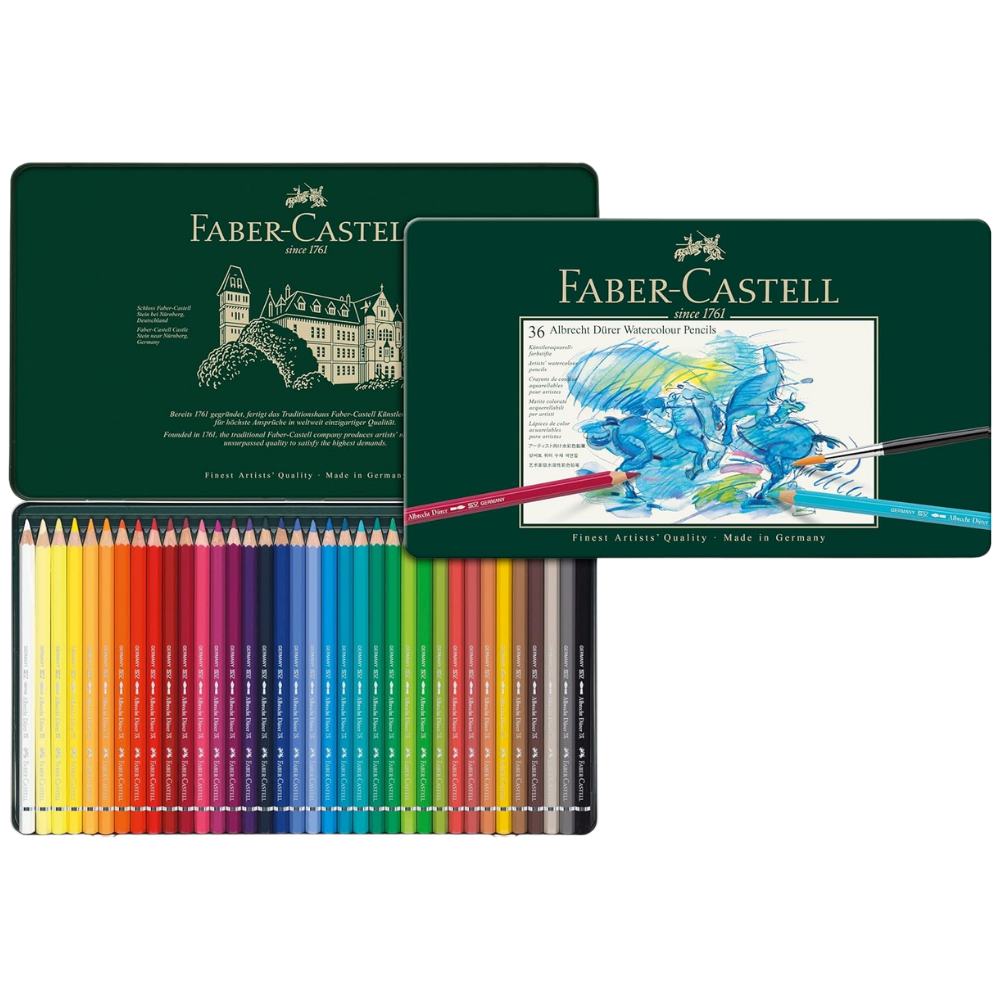 Albrecht Dürer Artists' Watercolor Pencils – Tin of 36