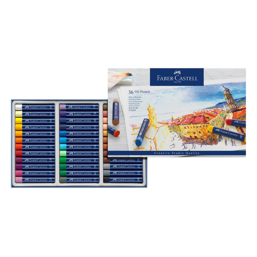 Artist's Oil Pastels – Set of 36 Sticks