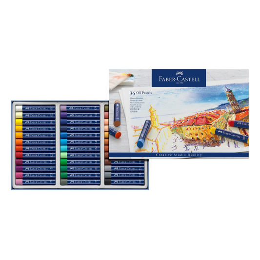 Artist's Oil Pastels – Set of 36 Sticks