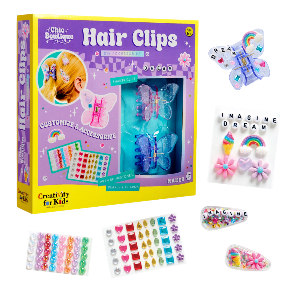 Chic Boutique DIY Hair Clip Kit for Kids