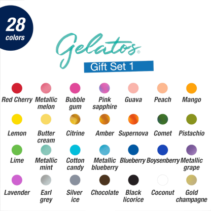 Gelatos Pigment Sticks Art Gift Set – Set 1