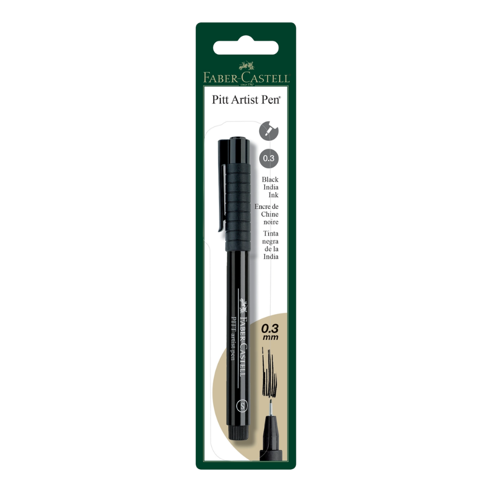Pitt Artist Pen – 199 Black – Superfine