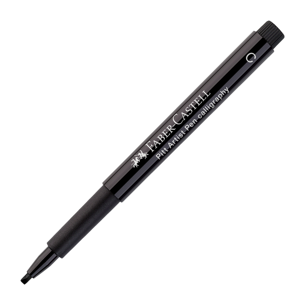 Pitt Artist Pen – Black Calligraphy Markers – Set of 3
