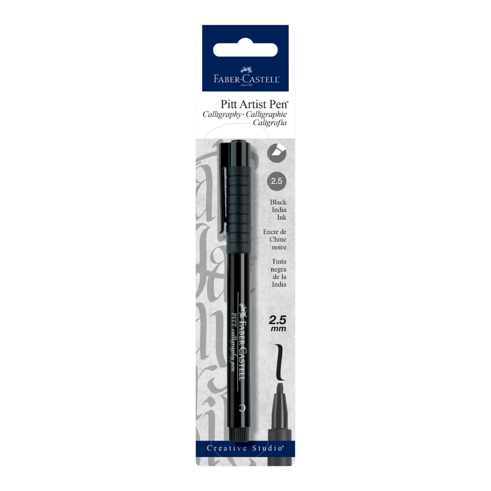 Pitt Artist Pen – Calligraphy – #199 Black