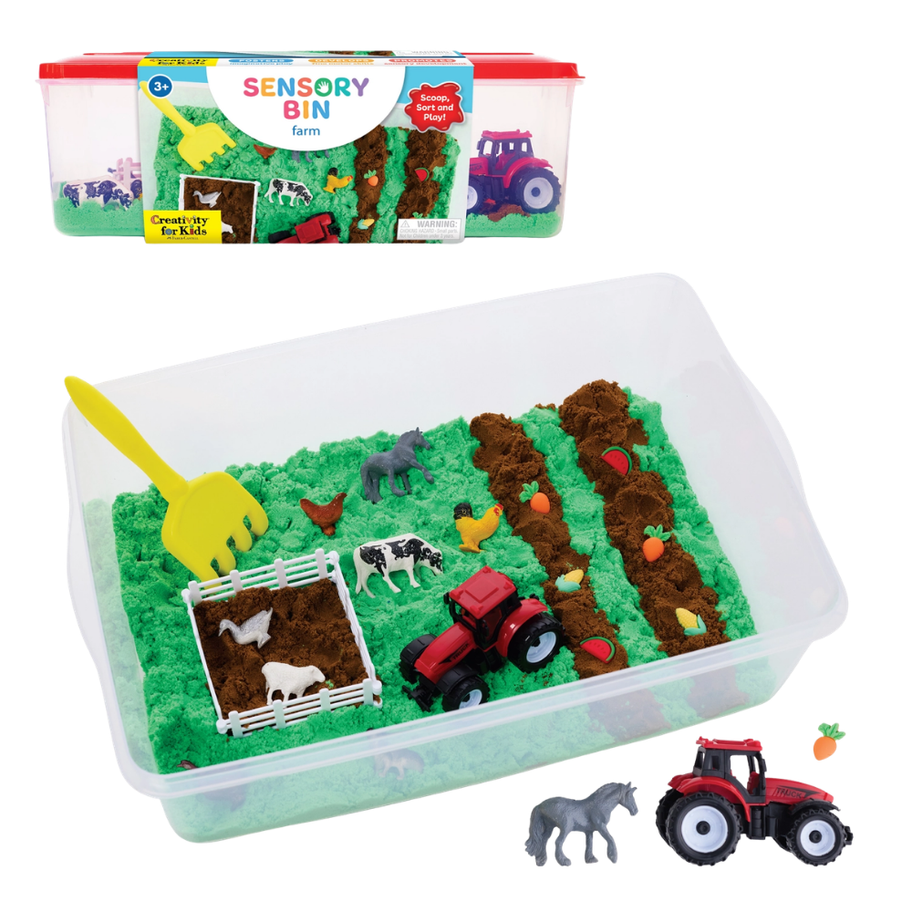 Sensory Bin Farm Activity Kit for Kids