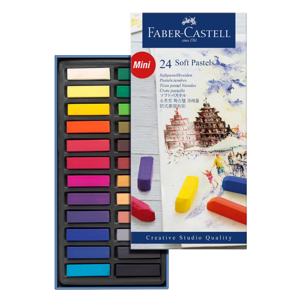 Soft Pastel Half Length Sticks – Box of 24