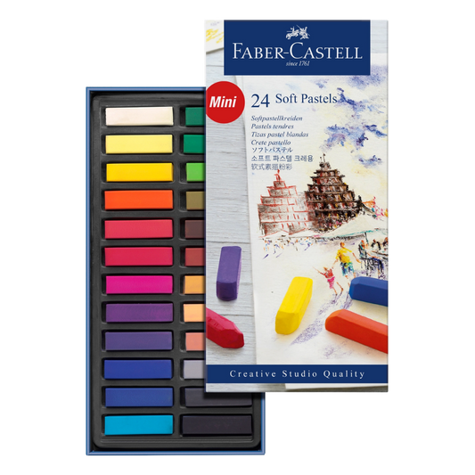 Soft Pastel Half Length Sticks – Box of 24