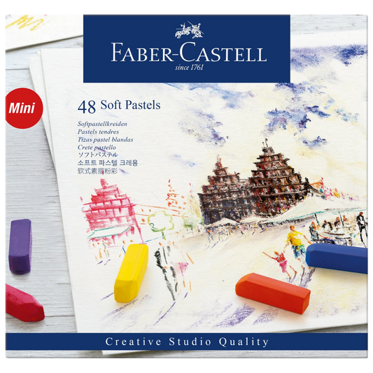 Soft Pastel Half Length Sticks – Box of 48