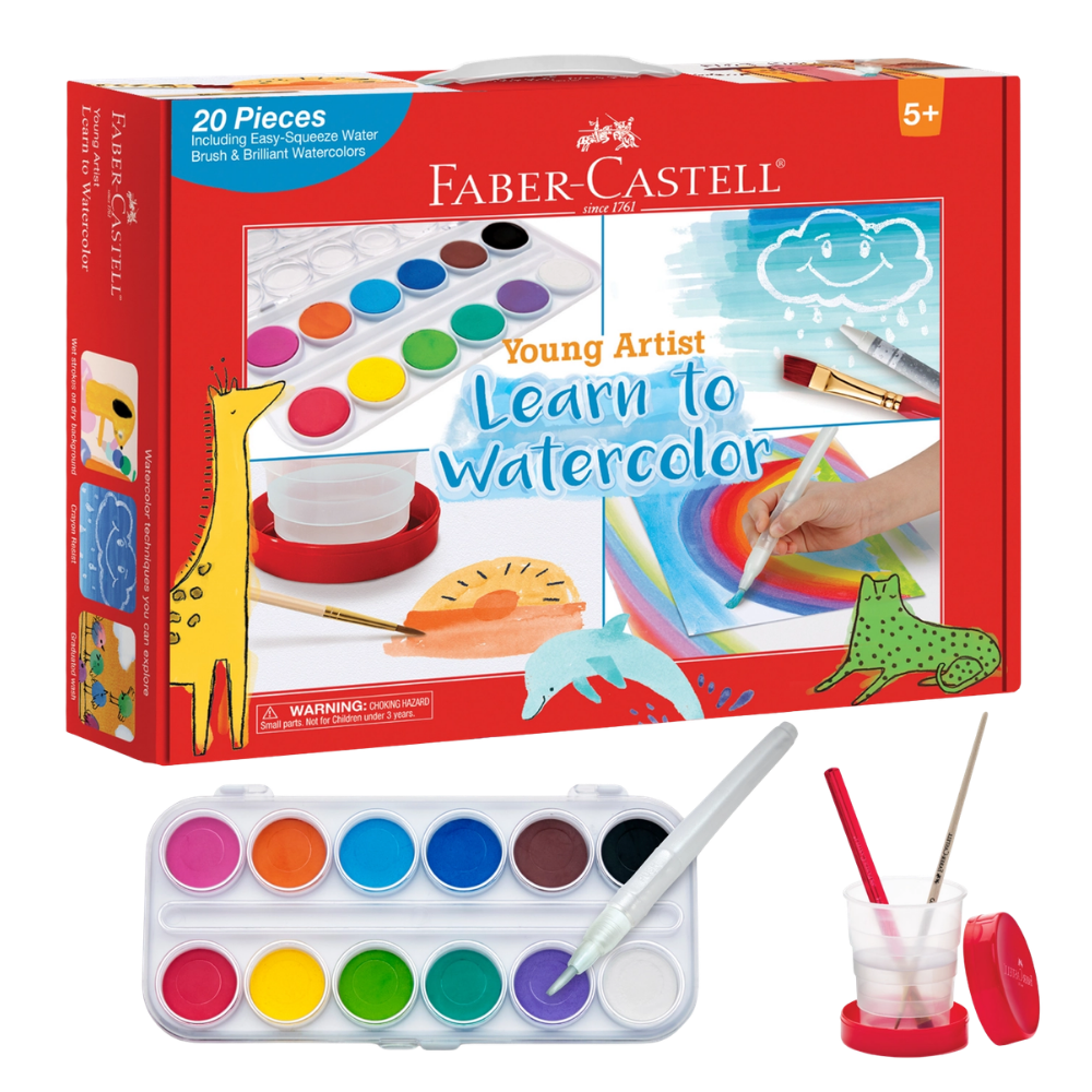 Young Artist Learn to Watercolor Art Set for Kids