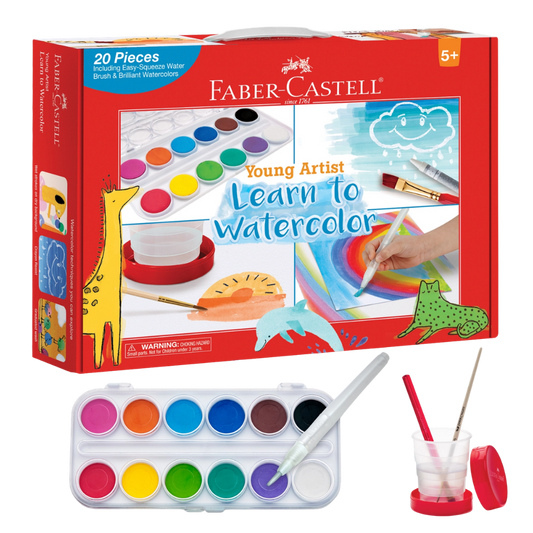 Young Artist Learn to Watercolor Art Set for Kids