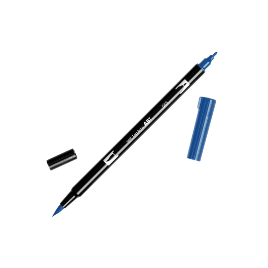 Dual Brush Pen Art Markers - 565 Deep Blue