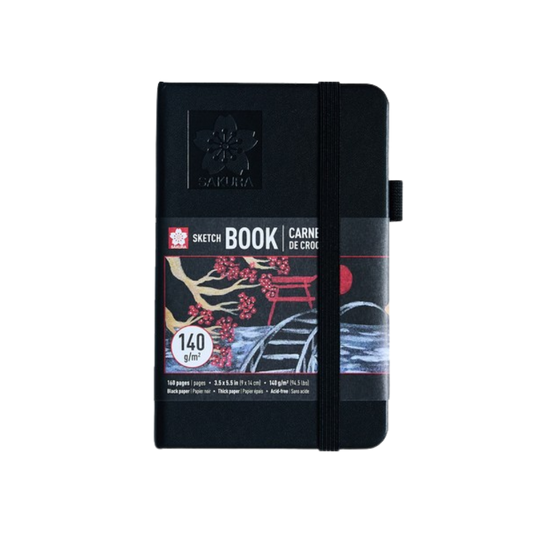 Sakura Pocket Sketchbook – Black Paper