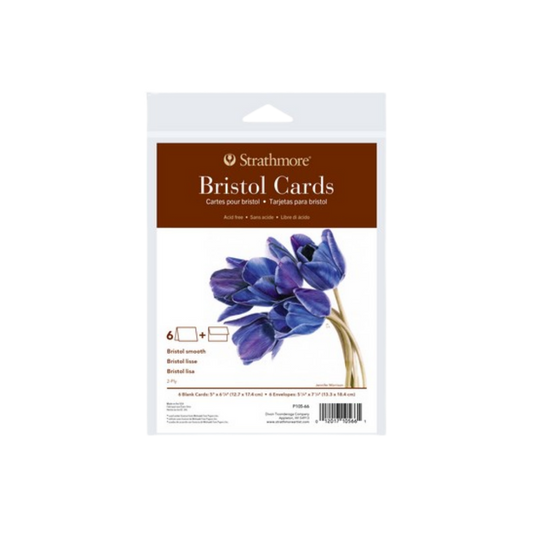 Strathmore Bristol Cards – 5" × 6.875"