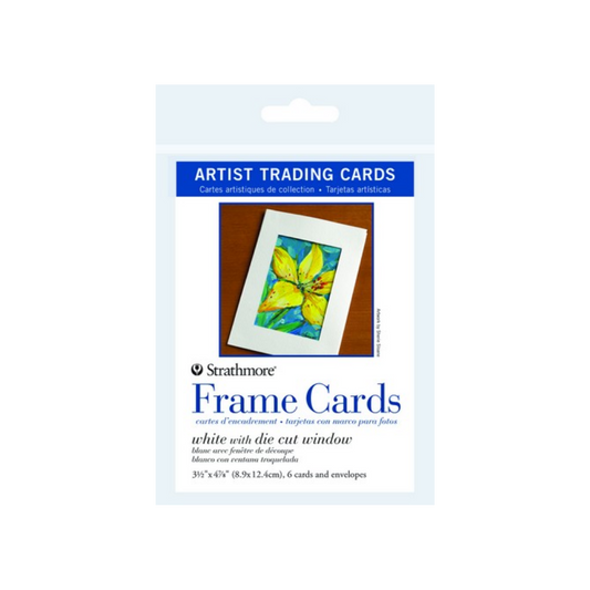 Strathmore Artist Trading Cards – White Frame (3.5" × 4.87")