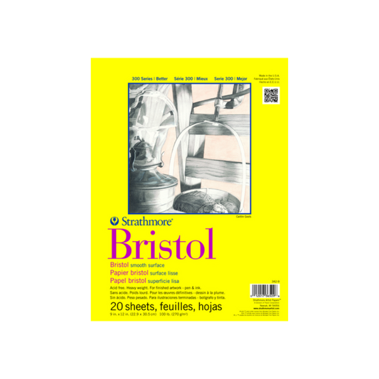Bristol Smooth 9"x12" Notebook Pad