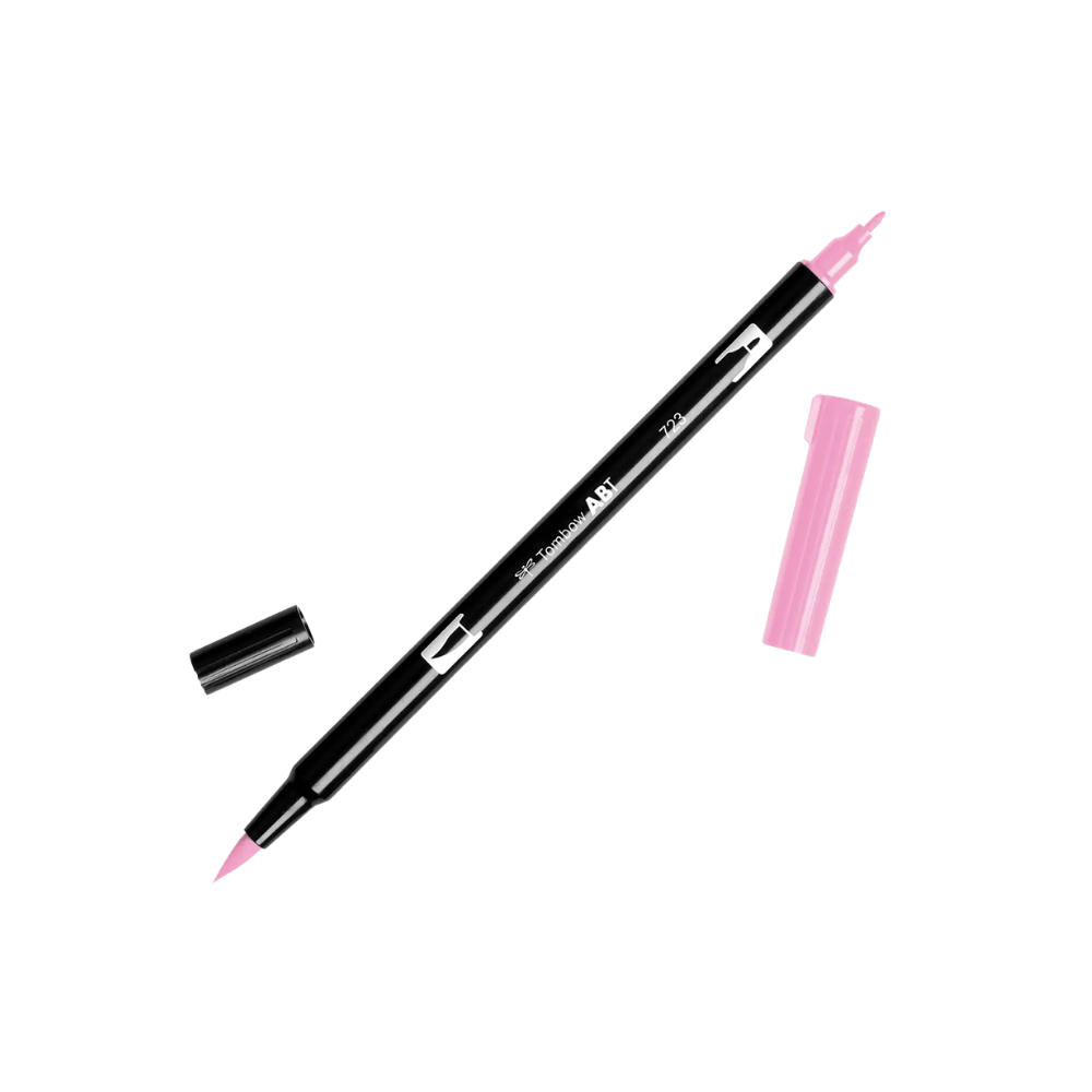 Dual Brush Pen Art Markers - 723 Pink