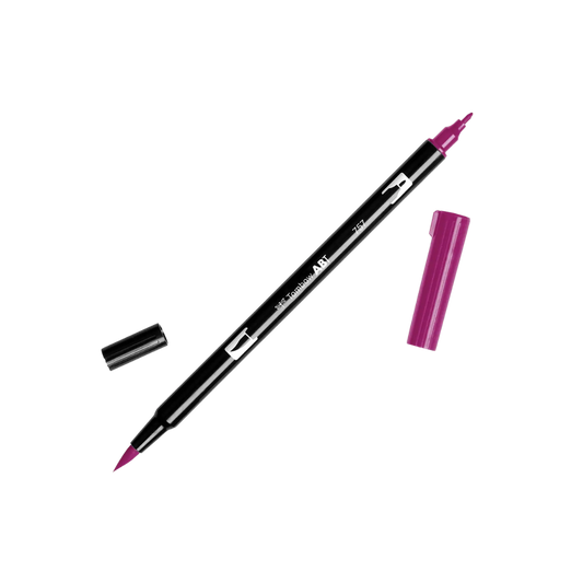 Dual Brush Pen Art Markers - 757 Port Red