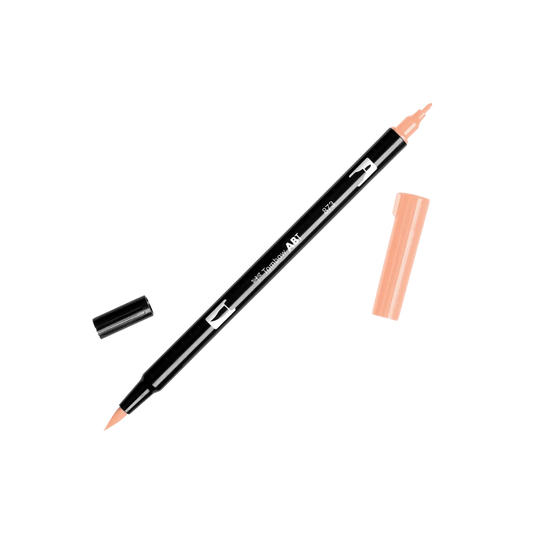 Dual Brush Pen Art Markers - 873 Coral