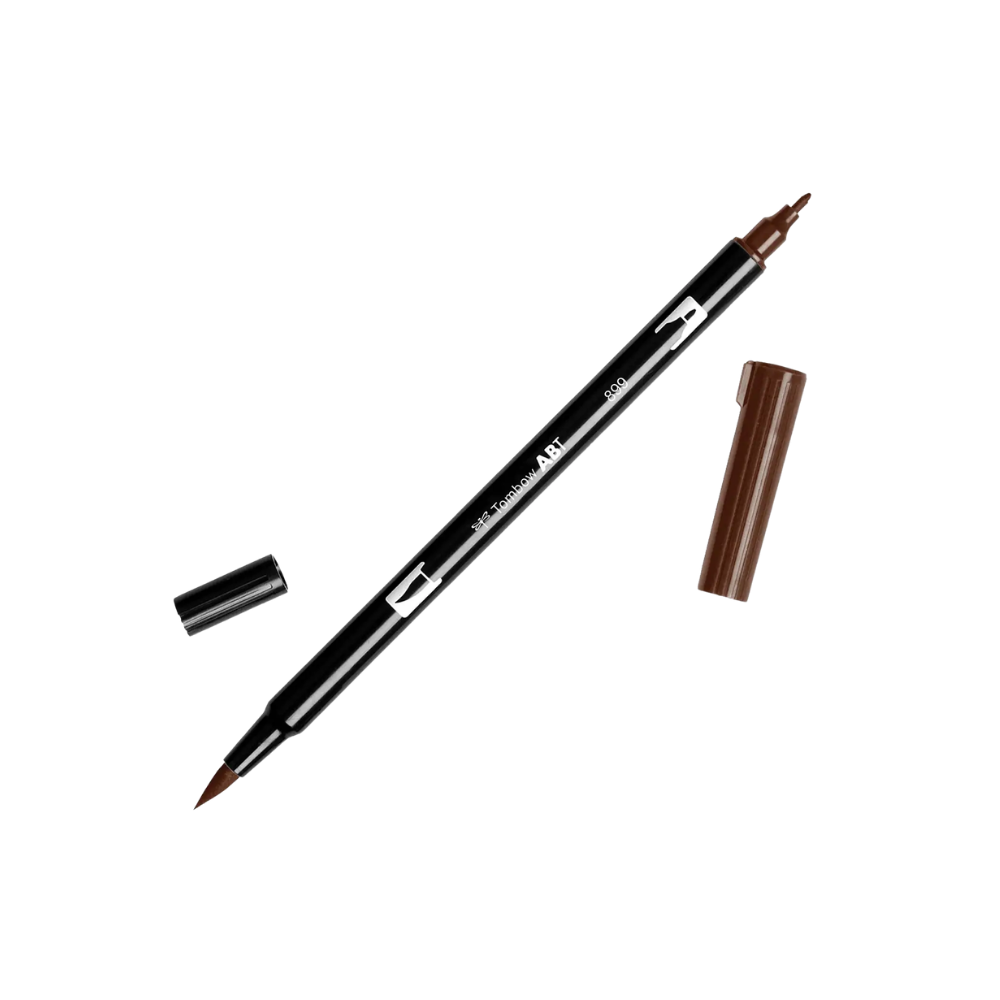 Dual Brush Pen Art Markers - 899 Redwood