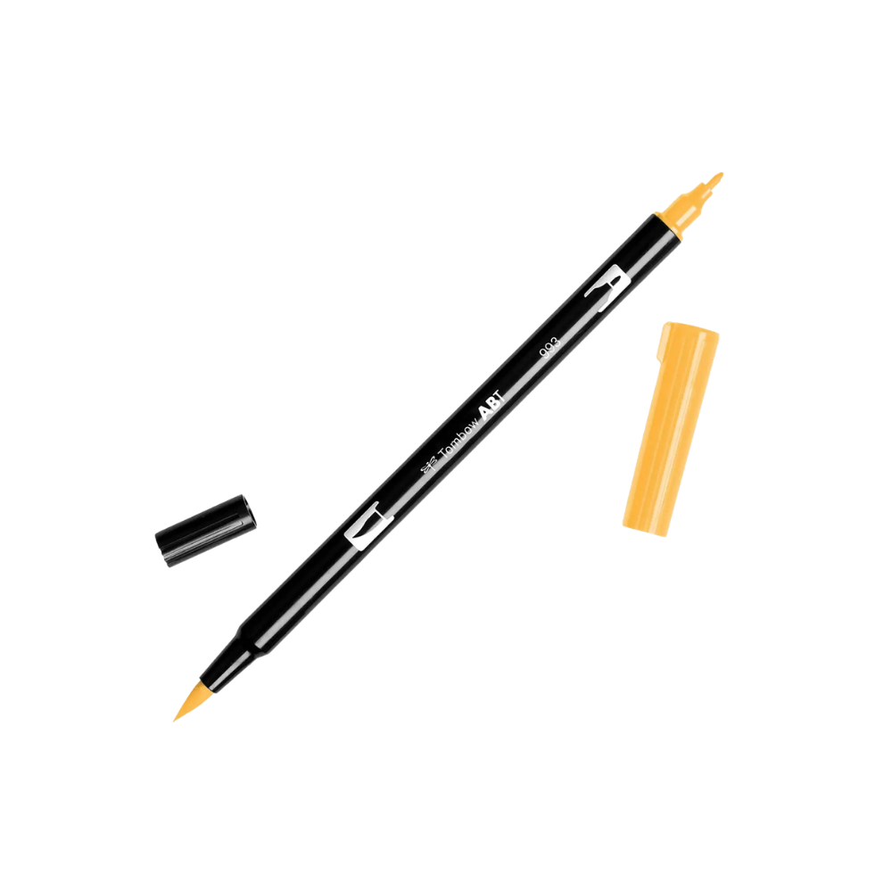 Dual Brush Pen Art Markers - 993 Chrome Orange