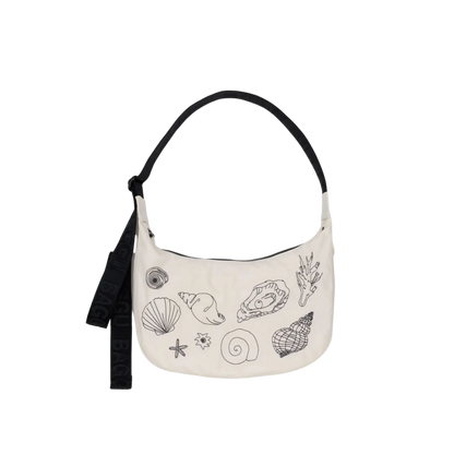 Medium Nylon Crescent Bag