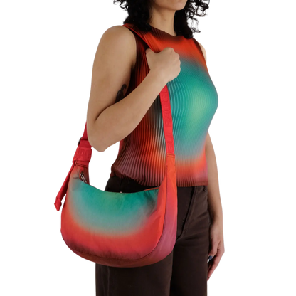 Medium Nylon Crescent Bag