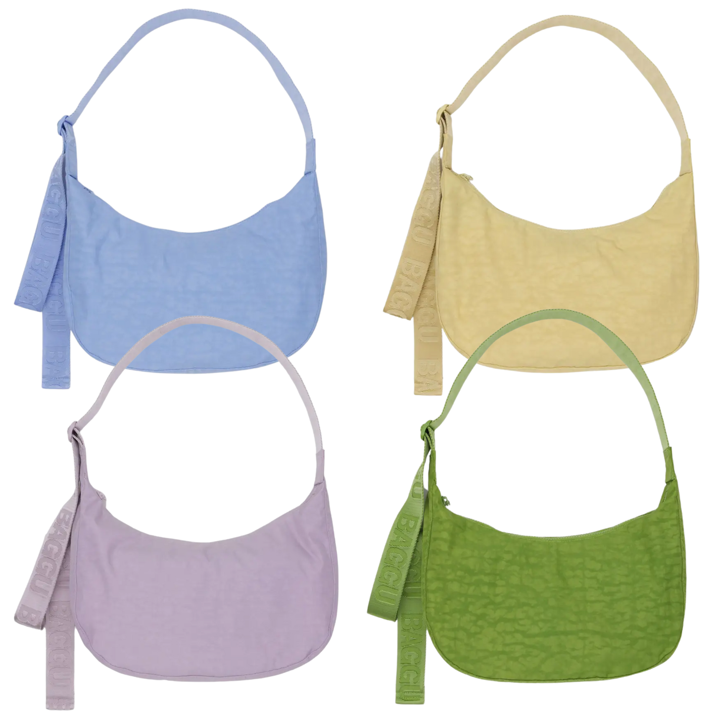 Medium Nylon Crescent Bag