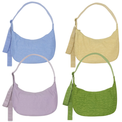 Medium Nylon Crescent Bag