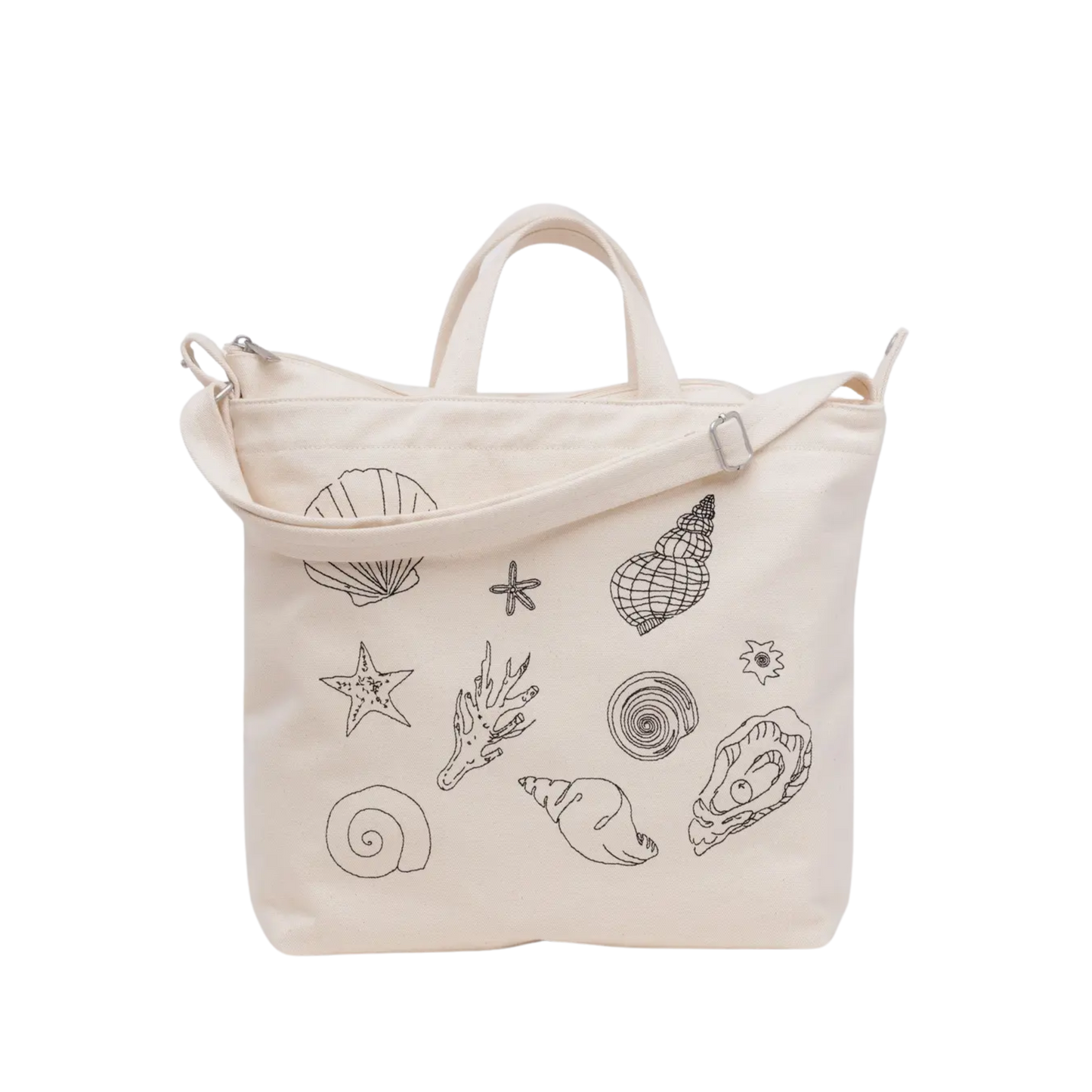 Horizontal Zip Duck Bag