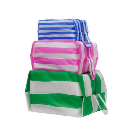 3D Zip Pouch Set